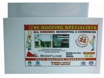 丝印中空板广告