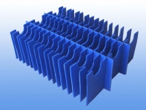 塑料中空板刀卡